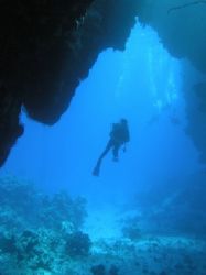 Blue canyon at St Johns. One of the reefs at St Johns had... by Richard Holden 